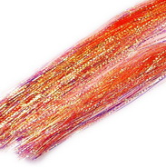 krinkle mirror flash  orange